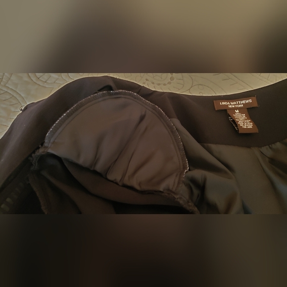 Linda Matthews New York Black Blazer - Picture 8 of 11